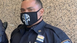 The NYPD Tweeted-And-Deleted Praise For A Cop Wearing A ‘Punisher’ Mask And People Are Not Happy About It