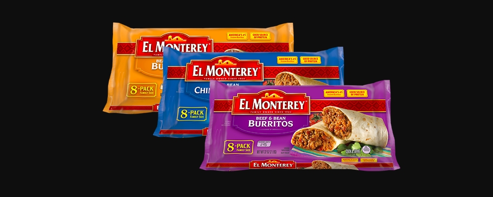 El Monterey® XX Large!® Spicy Red Hot Beef & Bean Chimichanga, 9 oz - Kroger