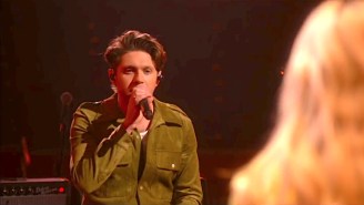 Ashe And Niall Horan Delivered Their Touching Duet ‘Moral Of The Story’ On ‘Corden’