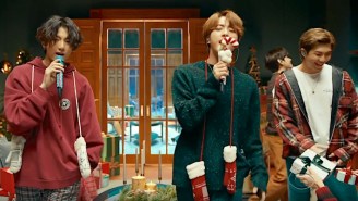 BTS Spend The Holidays Quarantining In Their ‘Life Goes On’ Performance On ‘Corden’