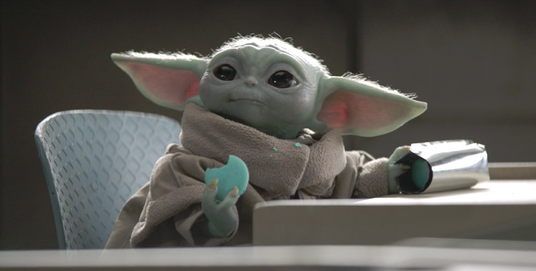 ‘The Mandalorian’ Has Baby Yoda Eating Macaroons And A Very ‘Dark