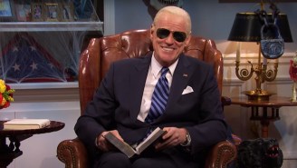Jim Carrey’s Joe Biden Told A Halloween Horror Story On The ‘SNL’ Cold Open