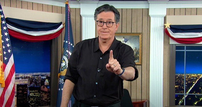 Stephen Colbert Got Emotional After Trump's Latest Election Remarks