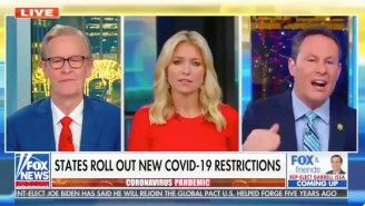 The ‘Fox & Friends’ Gang Looked More Like ’Fox & Frenemies’ Today After The Show Devolved Into Shouty Infighting Over COVID Restrictions