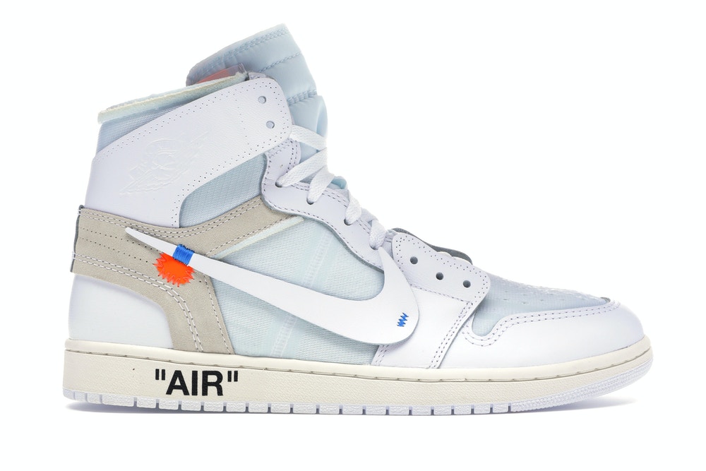 All white hot sale jordan 1s