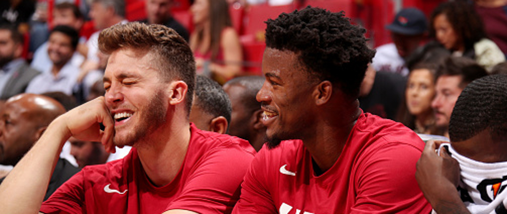 Meyers Leonard Insists Jimmy Butler Isn’t An ‘A**hole’ And Big Face Coffee Is Good