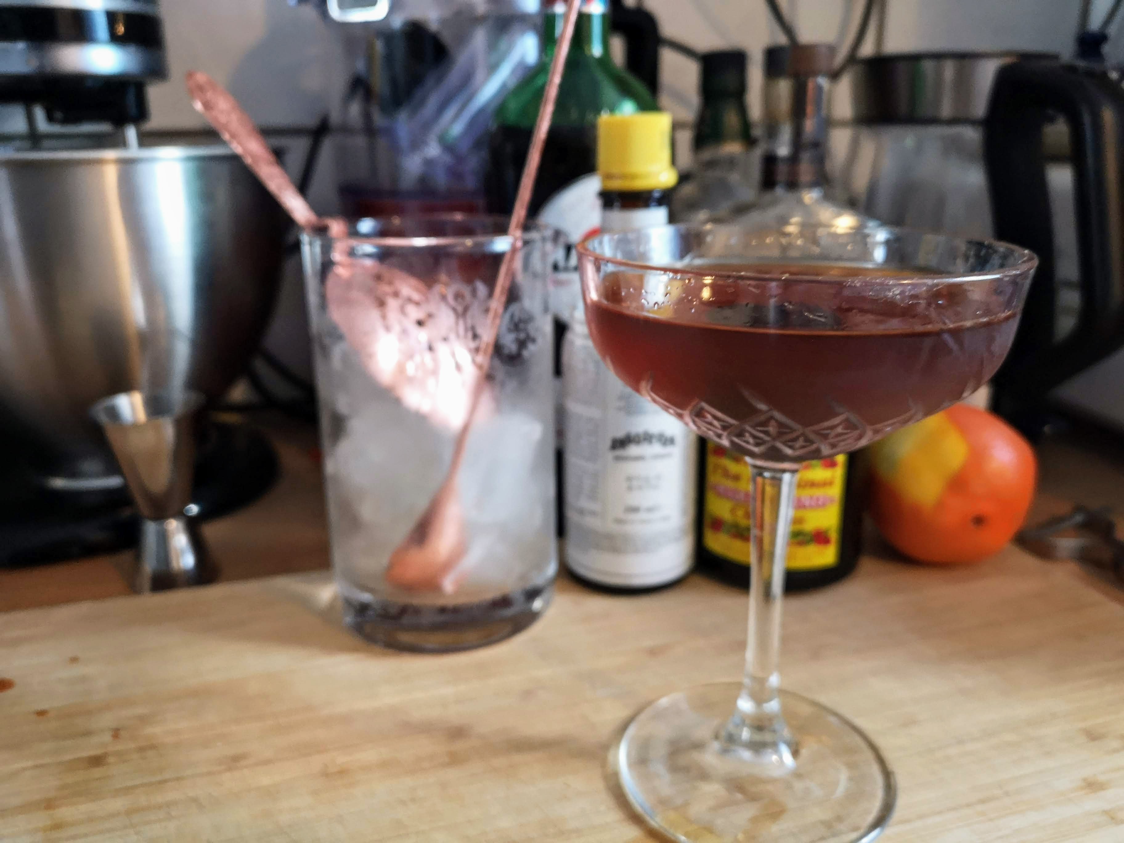 The Best Manhattan Recipe For New Year's Eve