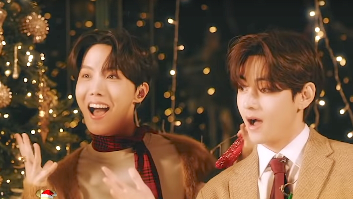 BTS Get Festive In Their 'Santa Claus Is Coming To Town' Singalong