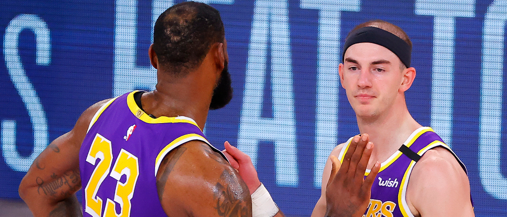 alex caruso lebron james