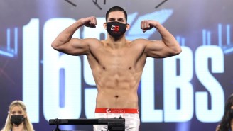 Edgar Berlanga Picked Up His 16th Round 1 Knockout By Bludgeoning Ulises Sierra