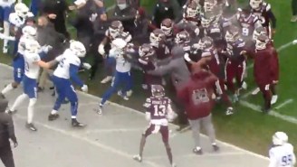 Tulsa And Mississippi State Brawled At The End Of The Armed Forces Bowl