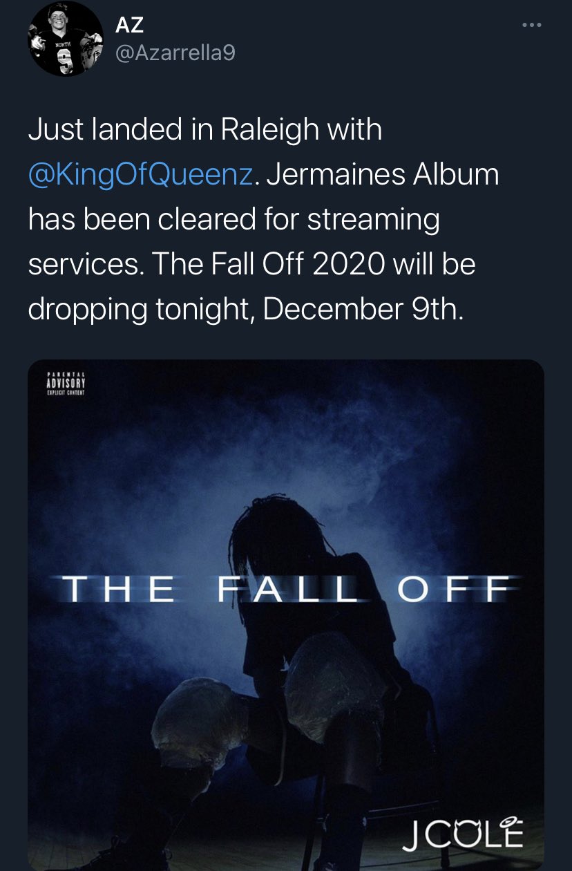 J Cole S The Fall Off Release Rumor Leaves Fans Heartbroken