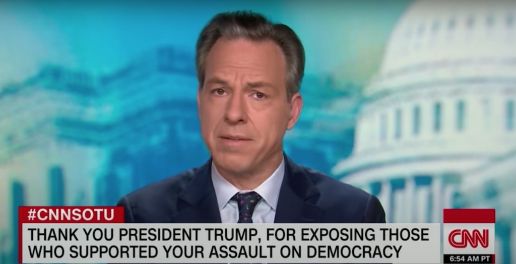 Jake Tapper Praised Trump, Sort Of, For Exposing The Republican Party