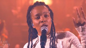 Jamila Woods Delivered A Divine Rendition Of Her Moving Track ‘Sula (Paperback)’ On ‘The Late Show’
