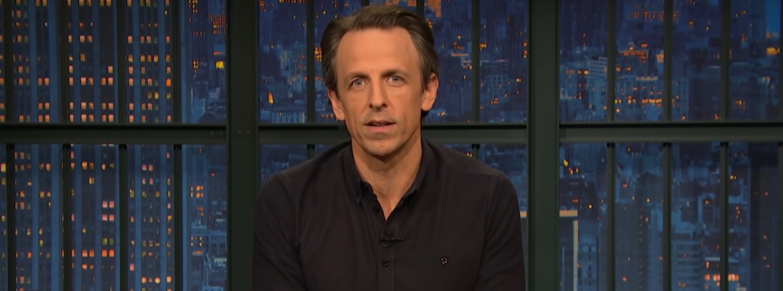 Seth Meyers Met The Moment On Wednesday Night