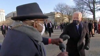 Al Roker Scored A Fist Bump From Joe Biden During The Inauguration Parade, And America Is Feeling Giddy