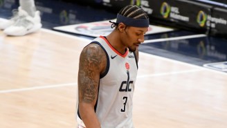 Bradley Beal Looked Wildly Frustrated In The First Half Of Nets-Wizards
