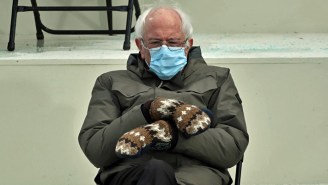 Bernie Sanders And His Amazing Mittens At The Inauguration Are A Whole Damn Mood