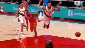 Gary Trent Jr. Gave Us The Flop Of The Year Against The Thunder