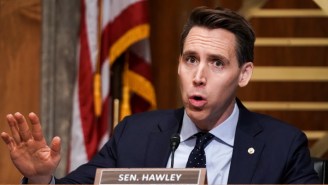 Josh Hawley Is Feeling No Shortage Of Mockery For Using ‘Manhood’ As The Title Of His Book (After He Ran From The Insurrection)