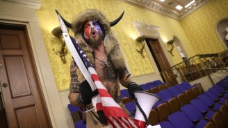 In A Feisty Interview, The ‘QAnon Shaman’ Defends His Capitol Riot Antics By Claiming He Stopped The Theft Of Muffins From The Senate Break Room
