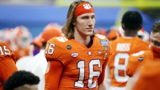 Trevor Lawrence Dealt With A Hot Mic Critique Of His Mustache Like A Pro After Losing To Ohio State