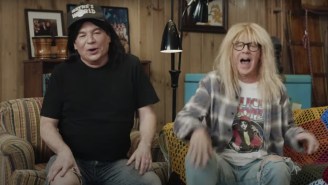 Mike Myers And Dana Carvey Reunited For A ‘Wayne’s World’ Super Bowl Ad