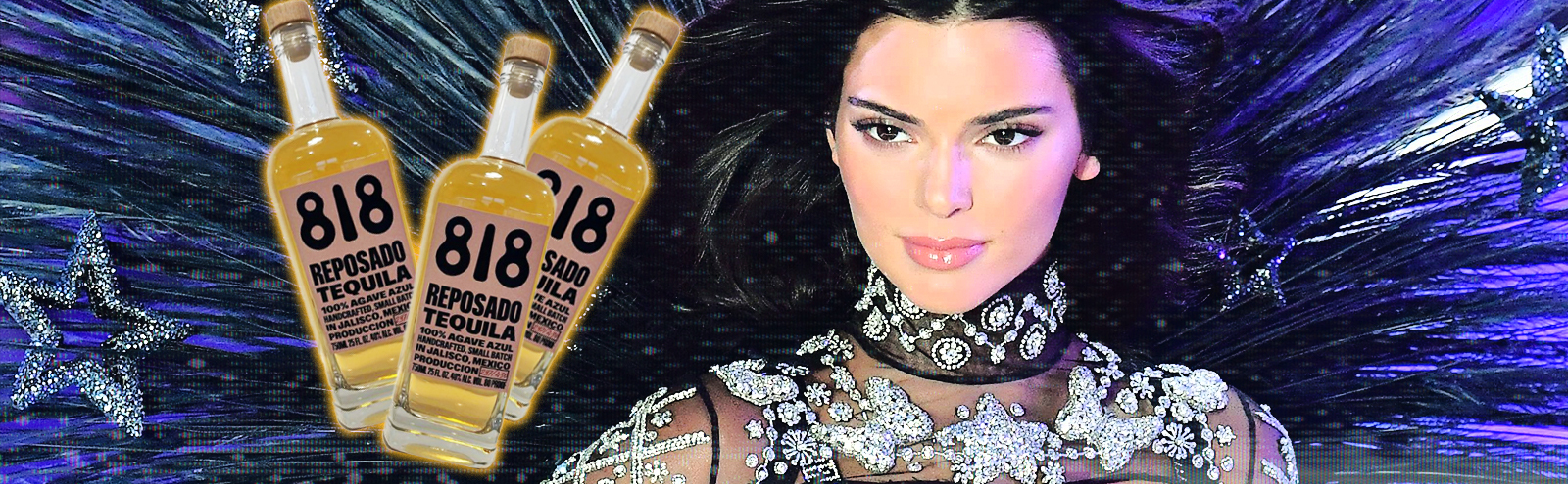 818 Luggage Tag Kendall Jenner with 818 Tequila Luggage Tag