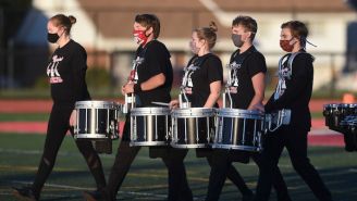A High School Band Designed A COVID-Safe Way To Bring Back Indoor Practice — And It Kind Of Works