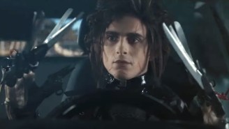 Timothée Chalamet Plays The Son Of Edward Scissorhands In A New Super Bowl Car Commercial