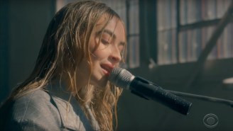 Sabrina Carpenter Washes Haters Clean With Her ‘Skin’ Performance On ‘Corden’