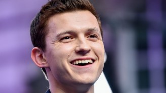 The Whole World (Or The Internet, At Least) Really Wanted Rihanna To Bring Out Tom Holland For ‘Umbrella’ At The Super Bowl