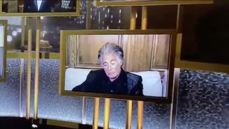 Al Pacino Appearing To Nap During The Golden Globes Was One Of The Show’s Most Exciting Moments