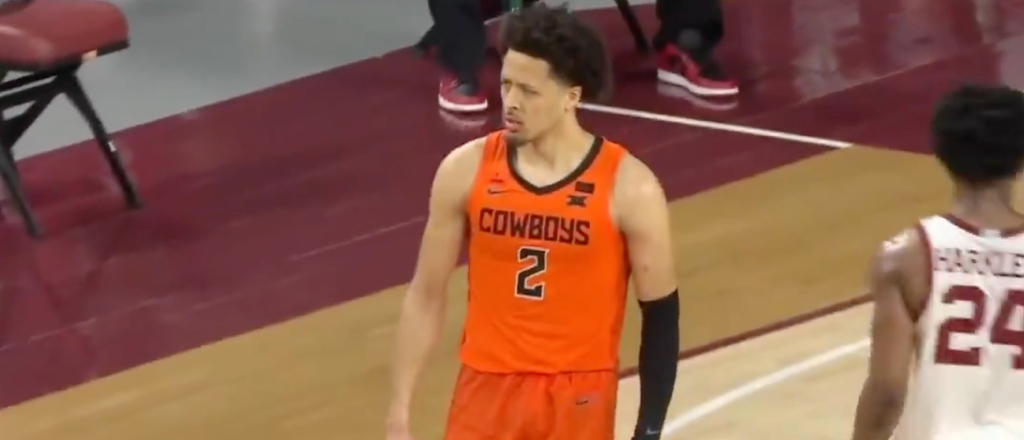 Cade Cunningham’s 40-Point Double-Double Willed Oklahoma State To A Win Over Oklahoma