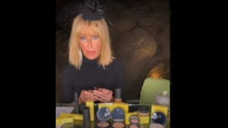 Watch An Incredibly Calm Suzanne Somers Confront A ‘Near-Naked’ Home Intruder While She Streamed On Facebook Live