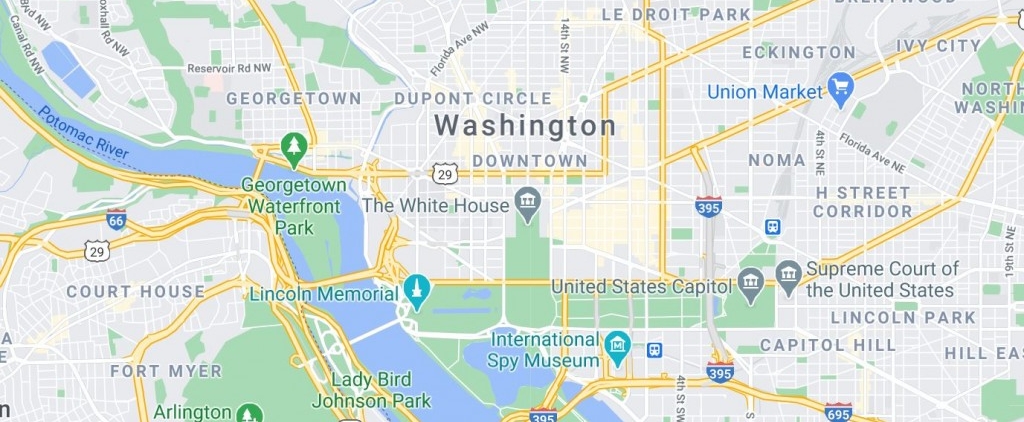 QAnon Cultists Now Seem To Believe Washington, D.C. Has Vanished Maps