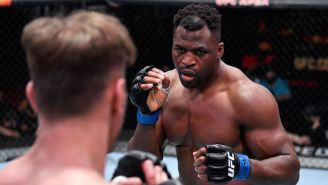 Francis Ngannou KO’d Stipe Miocic To Win The UFC Heavyweight Title