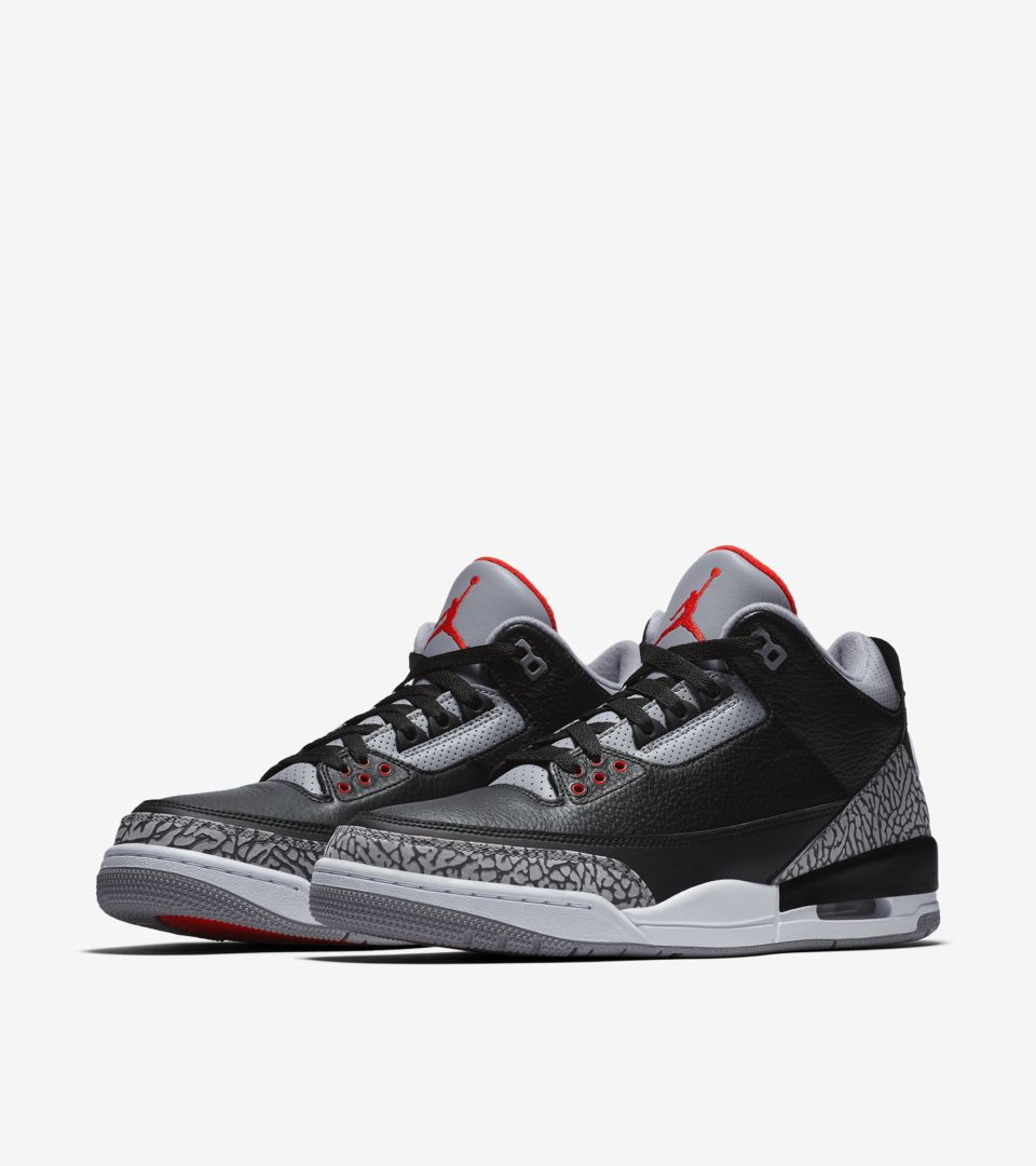 air jordan 3s black