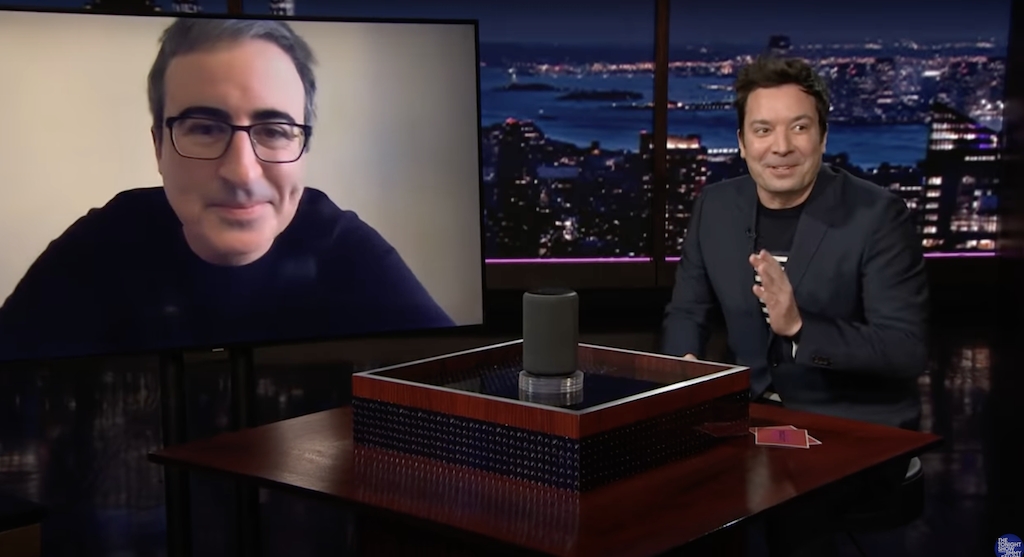 Jimmy Fallon Shut Down John Oliver's Attempt To Call Out Amazon