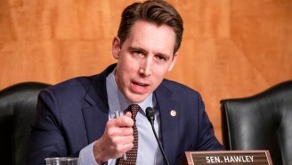 Josh Hawley’s Year-Old Cheerleading Session For The Failed MAGA Coup Is Seeing A Lot Of Renewed Attention