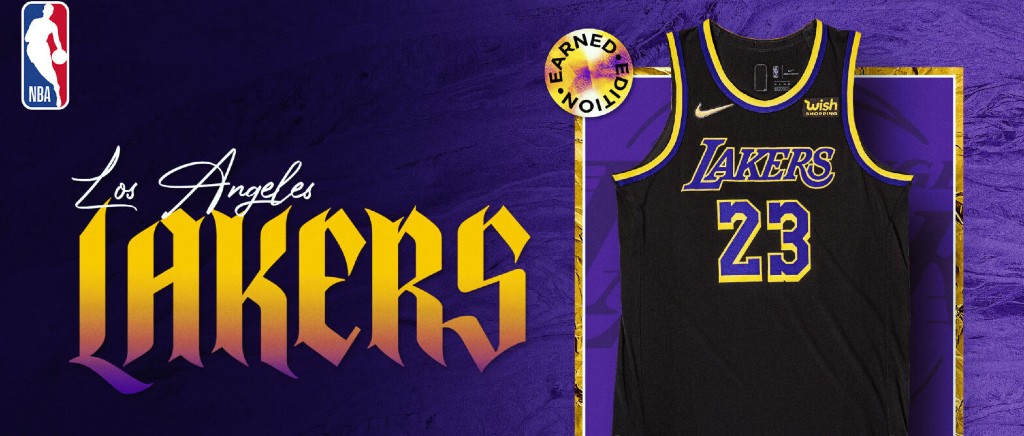 Lakers earned best sale edition uniform