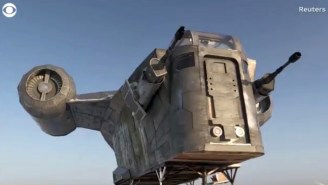 Well, Guess What: Some Russian Dudes Built A Full-Size ‘Mandalorian’ Spaceship In Siberia