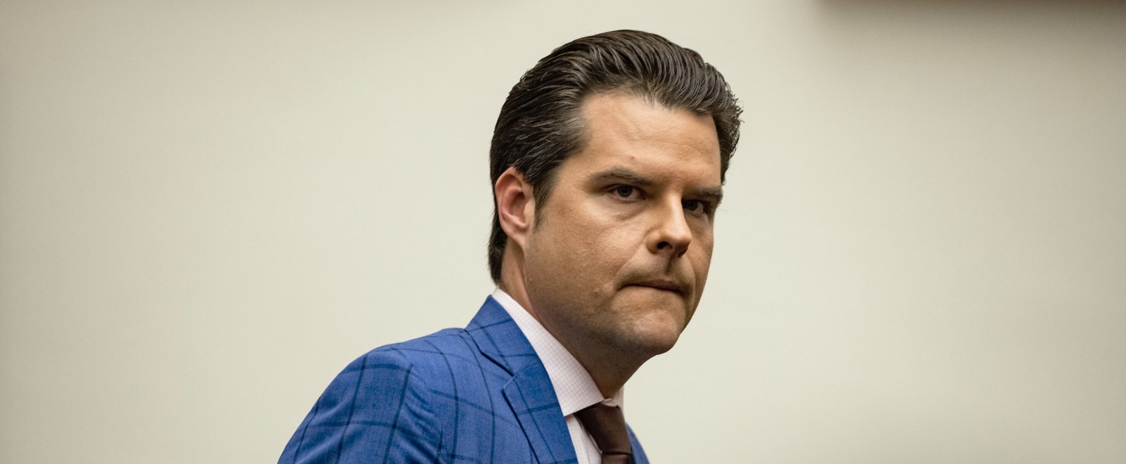 Matt Gaetz Was Trolled With A Banner Reading ‘Tick Tock’ Flown Over The Florida Courthouse Where His ‘Wingman’ Pleaded Guilty