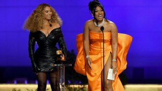 Megan Thee Stallion Was Shocked Beyonce Showed Up For Their Record-Breaking Grammy Win