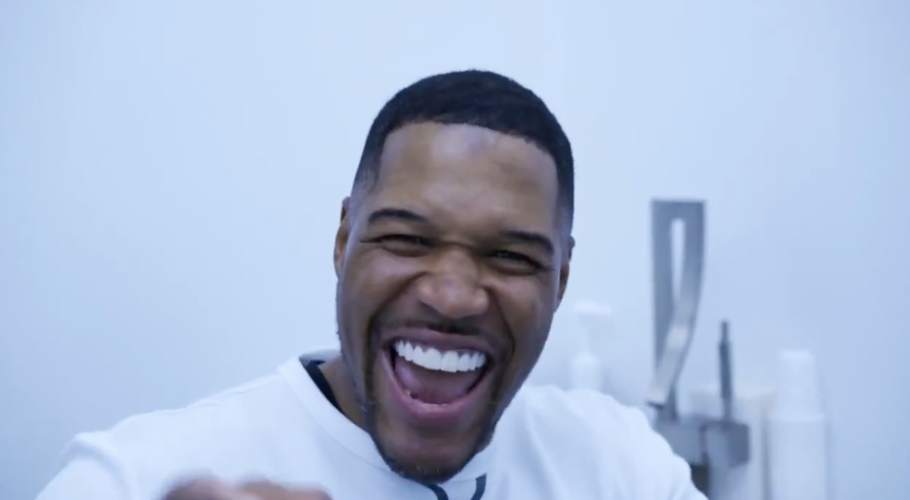 Michael Strahan Appears To Have Closed His Signature Tooth Gap 