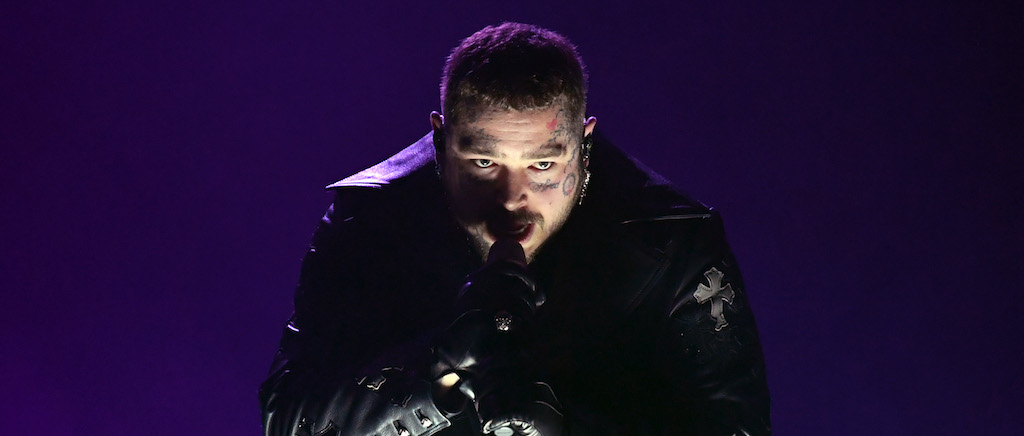 Post Malone Gave A Somber, Gothic ‘Hollywood’s Bleeding’ Performance At The 2021 Grammys