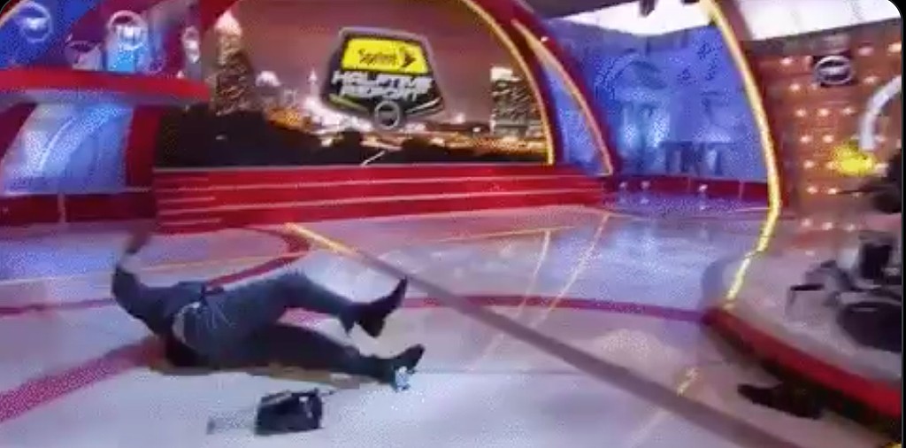 The 'Inside The NBA' Crew Looked Back On Shaq's Legendary Fall(01)