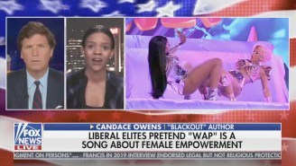 Tucker Carlson Is So Worried That ‘WAP’ Will ‘Hurt Our Children’ That He Played Nearly The Entire Grammys Performance