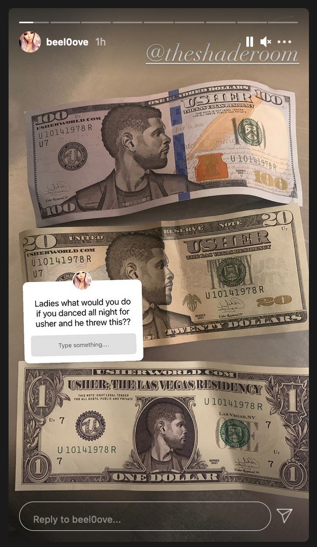 Usher Reportedly Gave A Stripper Fake Money With His Face On It