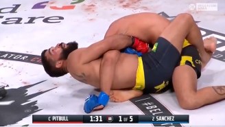 Patricio ‘Pitbull’ Freire Submitted Emmanuel Sanchez To Win The Main Event Of Bellator 255